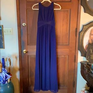 BCBGeneration Deep Blue Gown